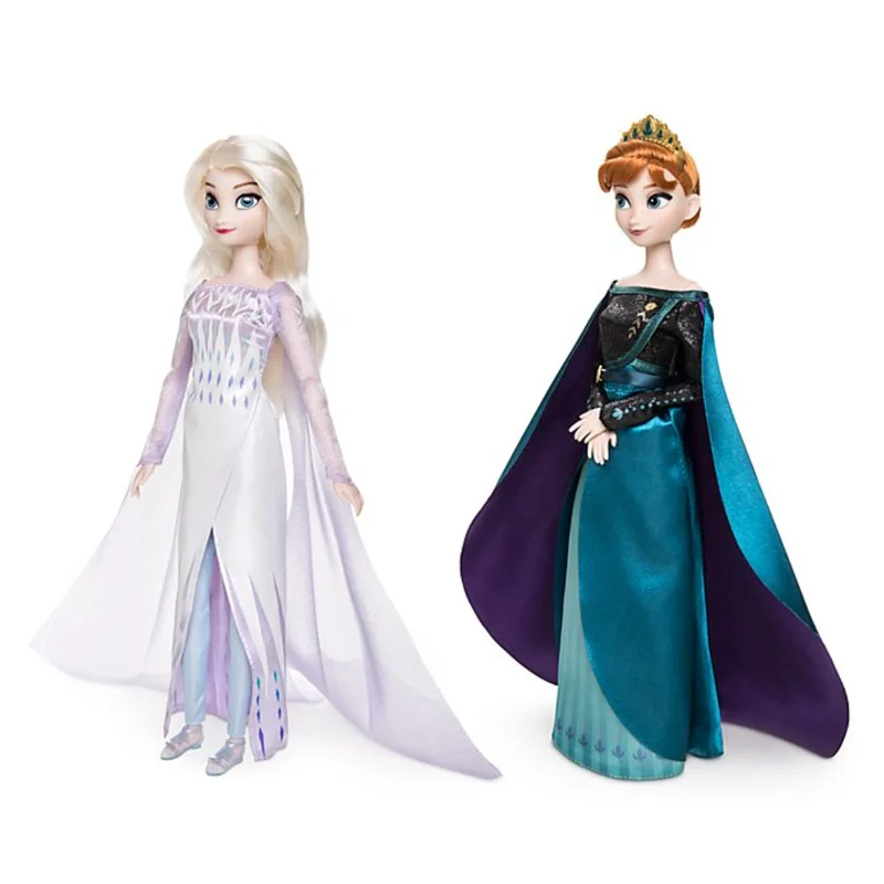 Disney Originalios lėlės 33cm Originali Disney Užšaldyti Elsa Anna Princesė lėlės Sniego Karalienė Vaikų mergaičių žaislai, gimtadienio dovana