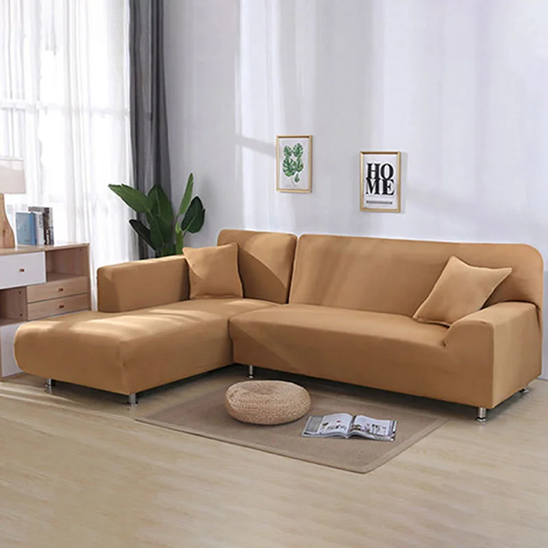 Sofos padengti 22 spalvų Sofa Cover l formos Modernus Tamprumo Sofa Padengti Spausdinimo sofa apima kambarį