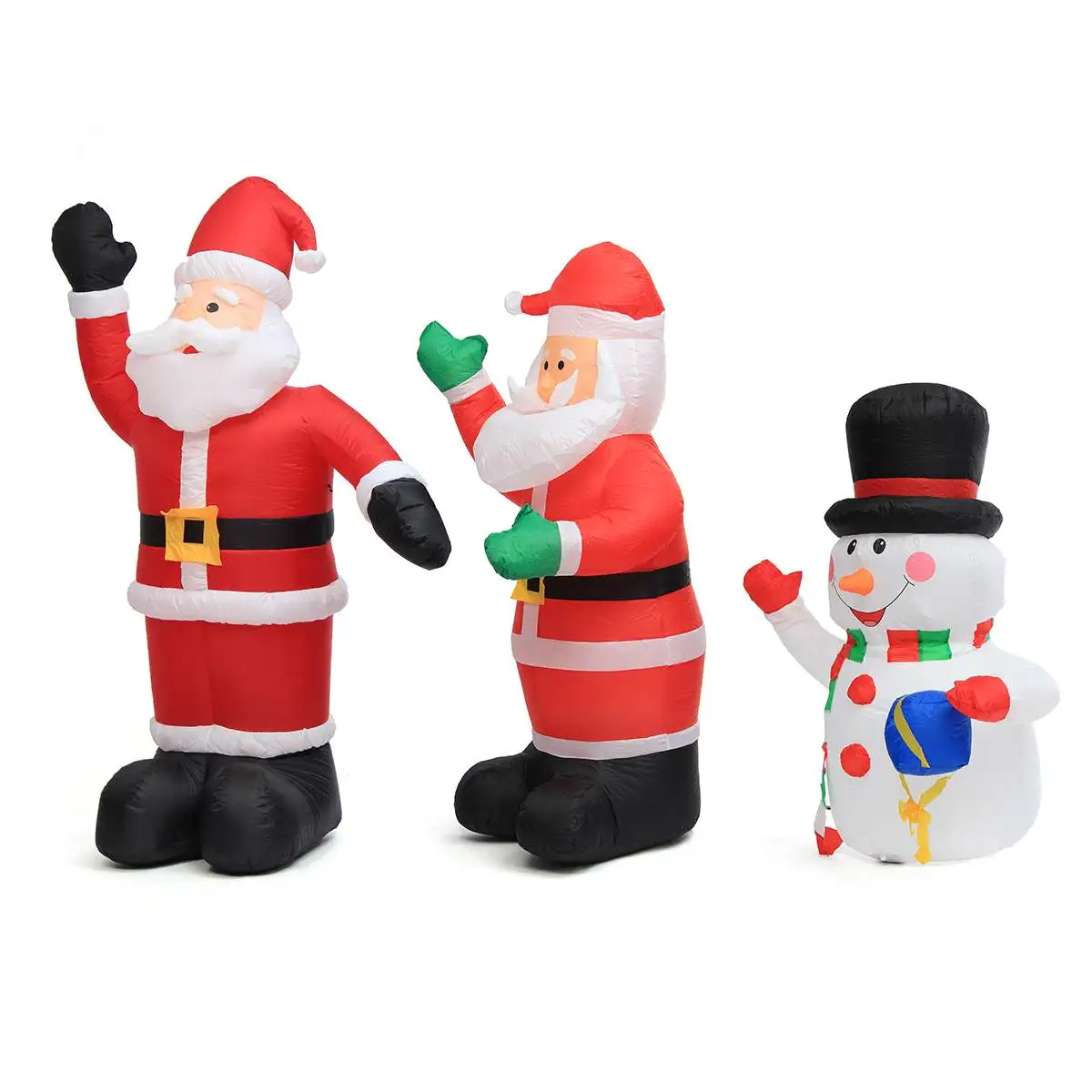 3Type Milžinišką Arch Santa Claus Sniego Pripučiami Sodo Kieme Arka Kalėdų Ornamentu X-mas Naujųjų Metų Festivalis Šalių Rekvizitai Dekoras