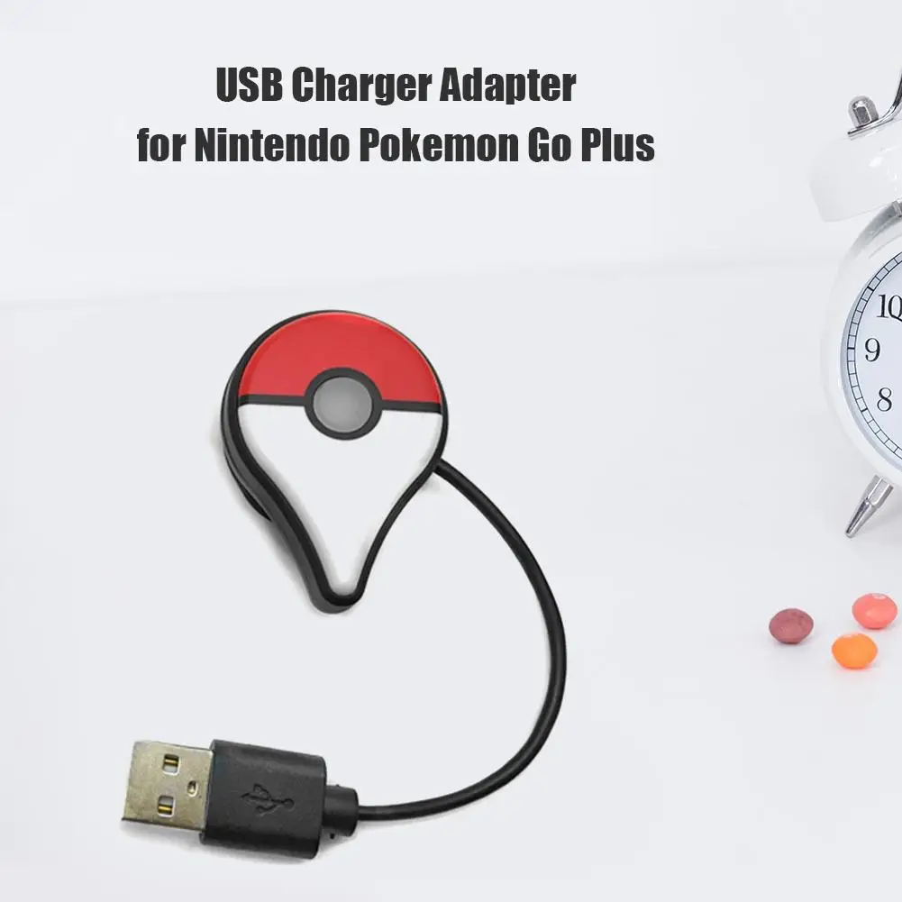 USB Įkroviklis Adapteris Nintend Pokemon Eiti Plius Įkraunamą 