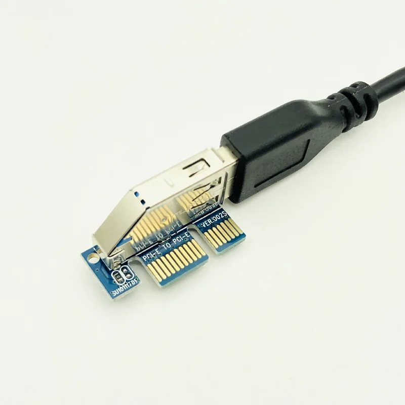 Pridėti Kortelės PCIE Riser Card Adapter PCI Express USB 3.0 Pjesė Stove PCI-E Extender PCIE X1 Dual Port PCI-E X4 Plėtros Kortelę