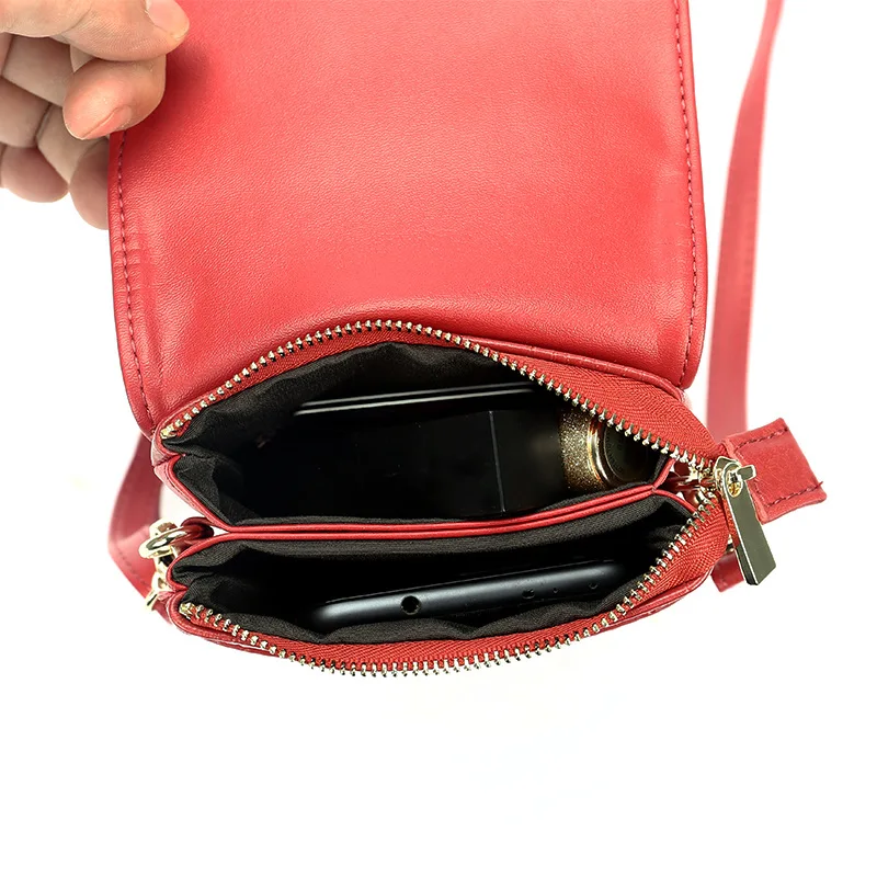 Mini Crossbody Pečių Krepšiai, Moterims, Natūralios Odos Mobilųjį Telefoną Kišenėje Paketas Piniginės Naujas Ponios Mažas Maišelis Mados Krepšys