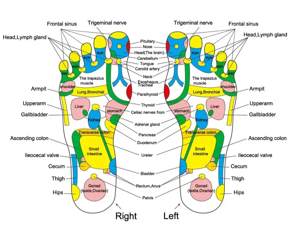 Karšto Pardavimo Spalvingas Plastiko Foot Massager Trinkelėmis, Refleksoterapija Vaikščioti Akmens Akupresūra Kilimėlis Trinkelėmis Massageador už Kojos, Kojų Skausmo
