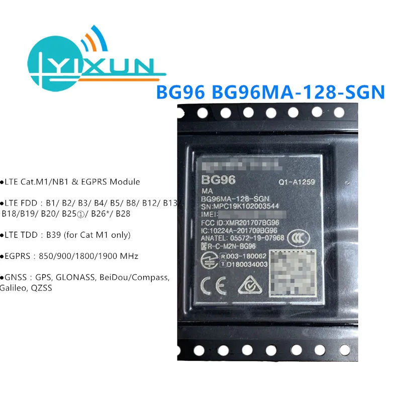 BG96 BG96MA-128-SGN LTE Cat.M1/NB1 & EGPRS Modulis NBIOT Modemo Pin Pin EG91/EG95