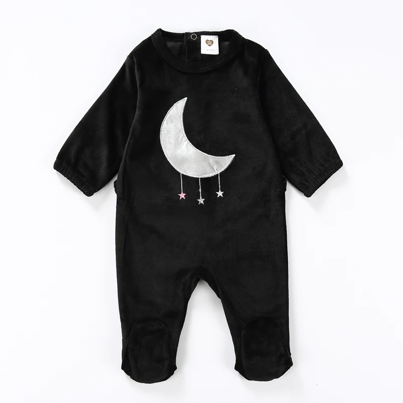 Kūdikių bodysuit pižamos vaikams, drabužiai ilgomis rankovėmis, vaikų drabužiai, juoda naujagimio kombinezonas vaikams berniukas mergaičių drabužius, kūdikių pižama