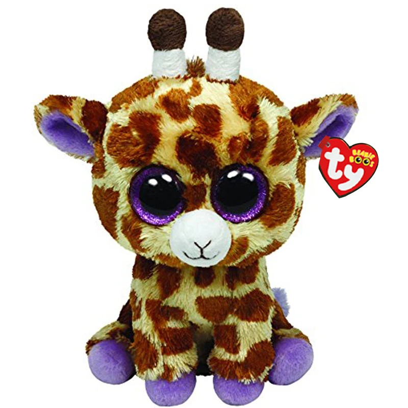 Tu Mielas Gyvūnų, Violetinė Žirafa Su Žalia Akimi Pliušinis Žaislas Lėlės Kalėdų Dovana 6