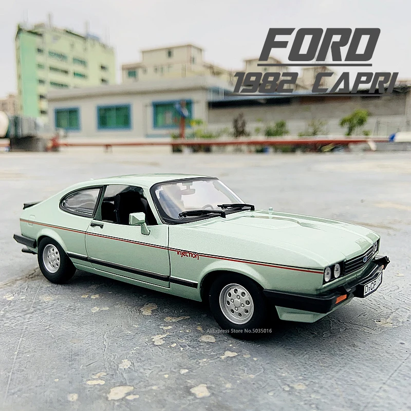 Bburago 1:24 1982 m. Ford Capri lydinio automobilio modelį, lieto modelis originalus leidžiama rinkti dovanų žaislas