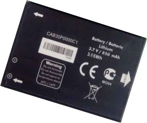 ALLCCX baterija CAB30P0000C1 už ALCATEL OT-800 OT-802 OT-808 OT-799 OT-799A OT-802Y OT-E206C