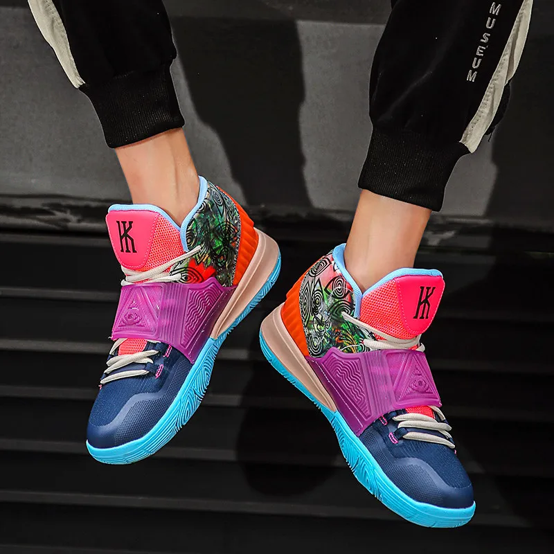 2020 Vyrų lace-up sneakers kvėpuojantis banga batai guminis padas krepšinio bateliai Mados Aukštos kokybės Sportbačiai Zapatos De Hombre