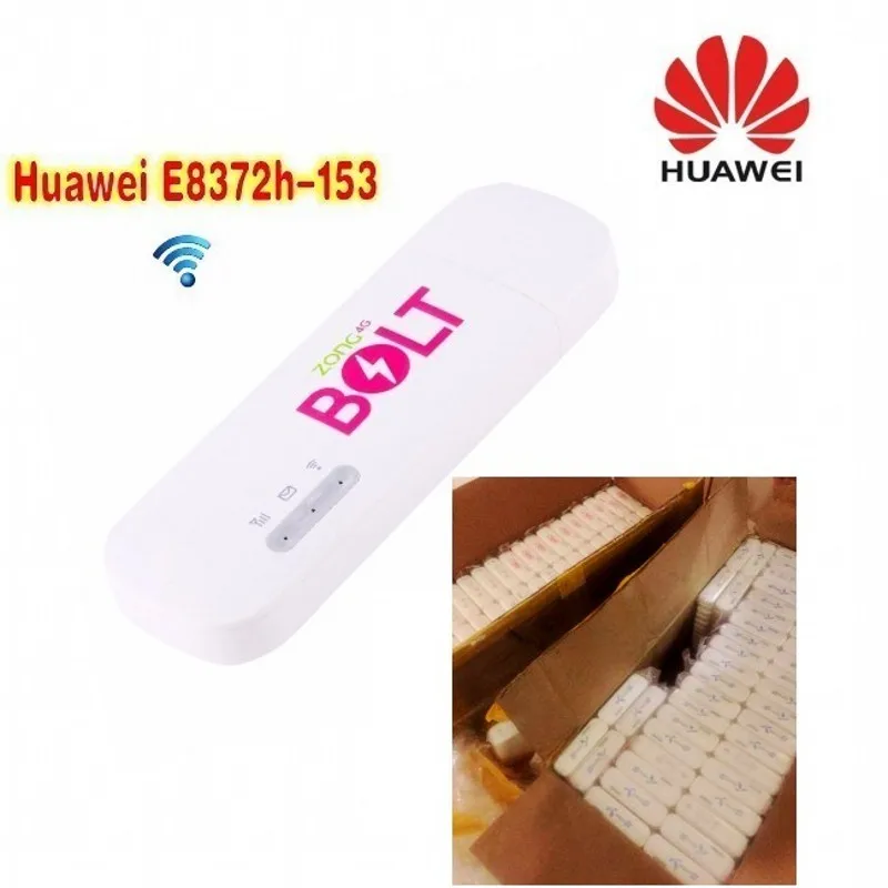 5vnt Originalus, Atrakinta Huawei E8372 150Mbps Modemas 4G Wifi E8372h-153 4G LTE, Wifi Modemo Palaikymas 10 wifi vartotojai