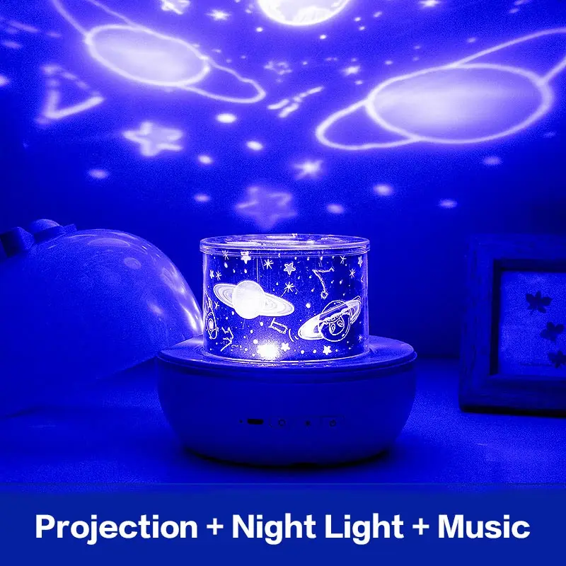 LED Projektorius Star Naktį Šviesos su 
