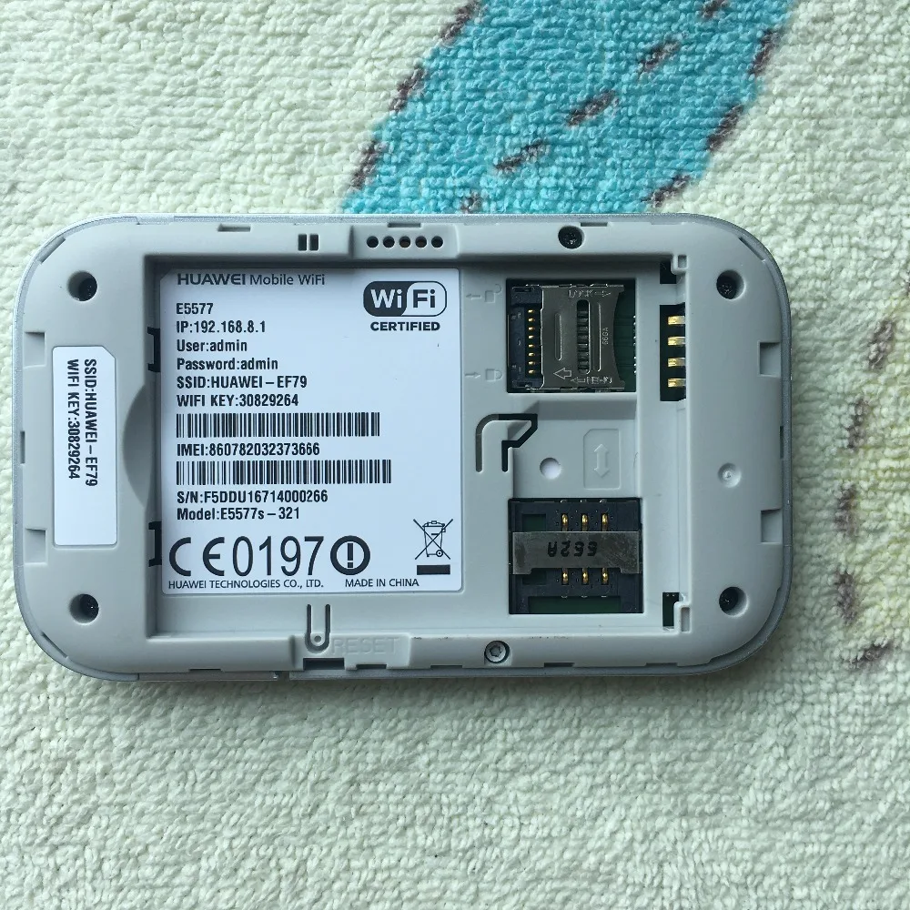 Atrakinta Huawei E5577s-321 E5577cs-321 150Mbps 4G LTE, WiFi Maršrutizatoriaus su Baterija Mobile Hotspot Belaidis Modemas