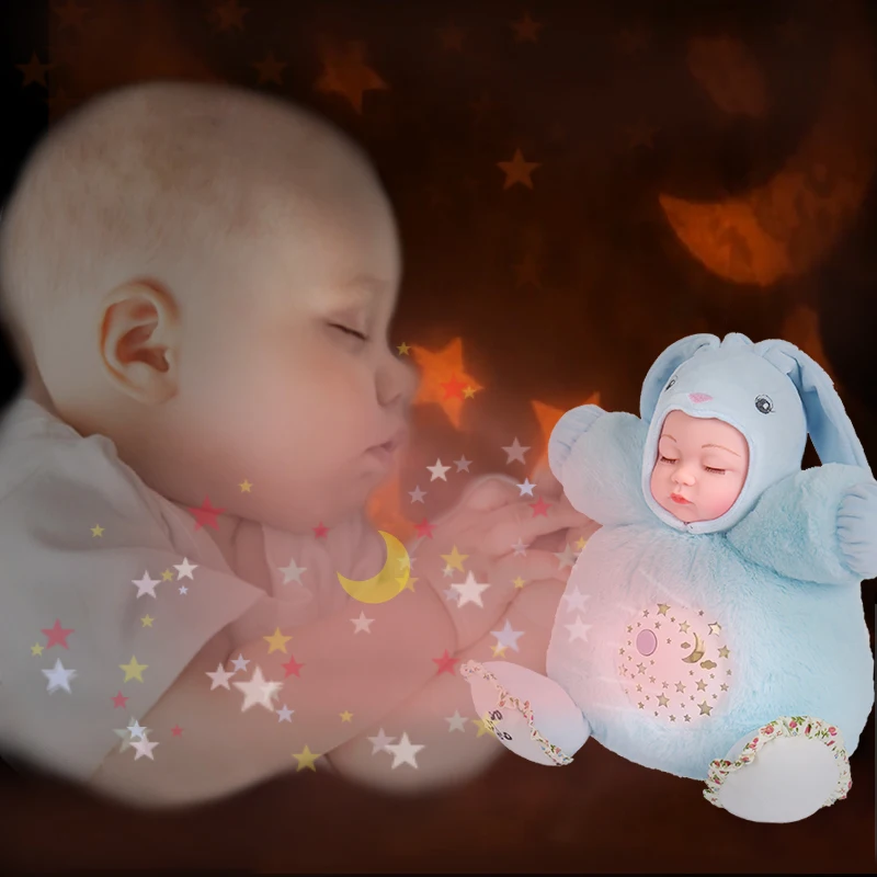 Šviesos DIODŲ Naktinis Žvaigždžių Šviesos Projektorius Led Iškamšos Šviesą Teddyals Kūdikių Kartu Žaislas Vaikams, Vaikams Dovanos