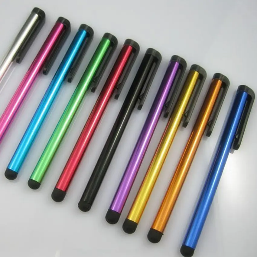 100vnt/Daug Capacitive Touch Screen Stylus Pen For iPad Oro Mini Samsung 