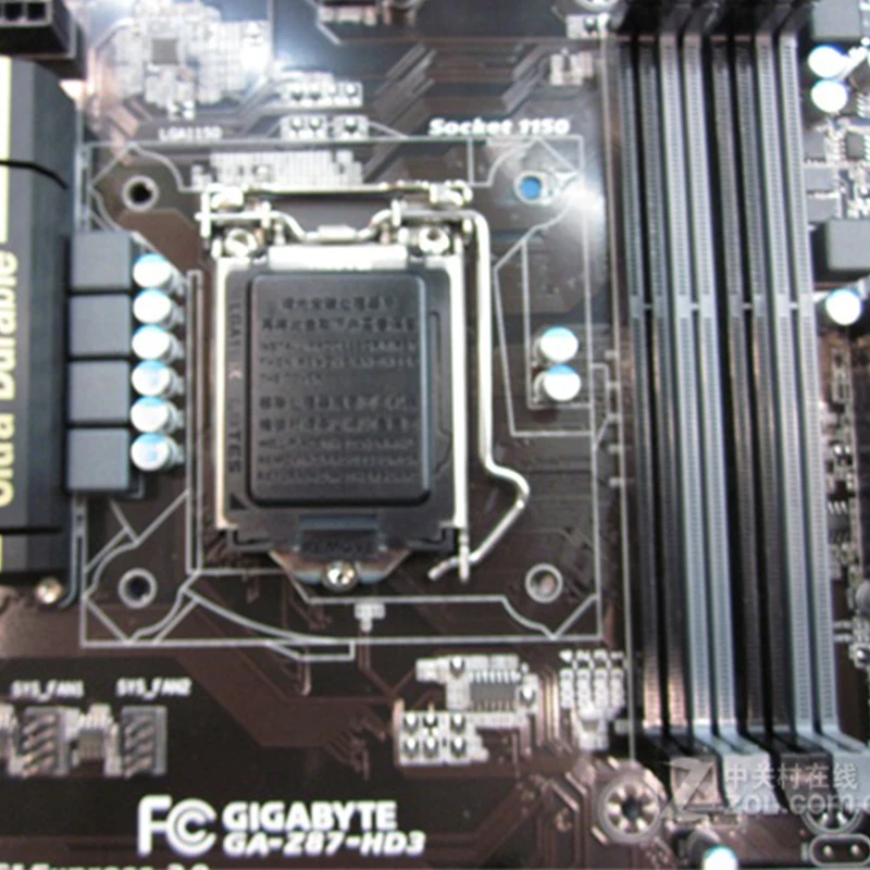LGA 1150 Intel Z87 DDR3 Gigabyte GA-Z87-HD3 pagrindinė Plokštė USB3.0 32GB Z87 HD3 Darbalaukio Mainboard Z87-HD3 Naudojamas PCI-E 3.0
