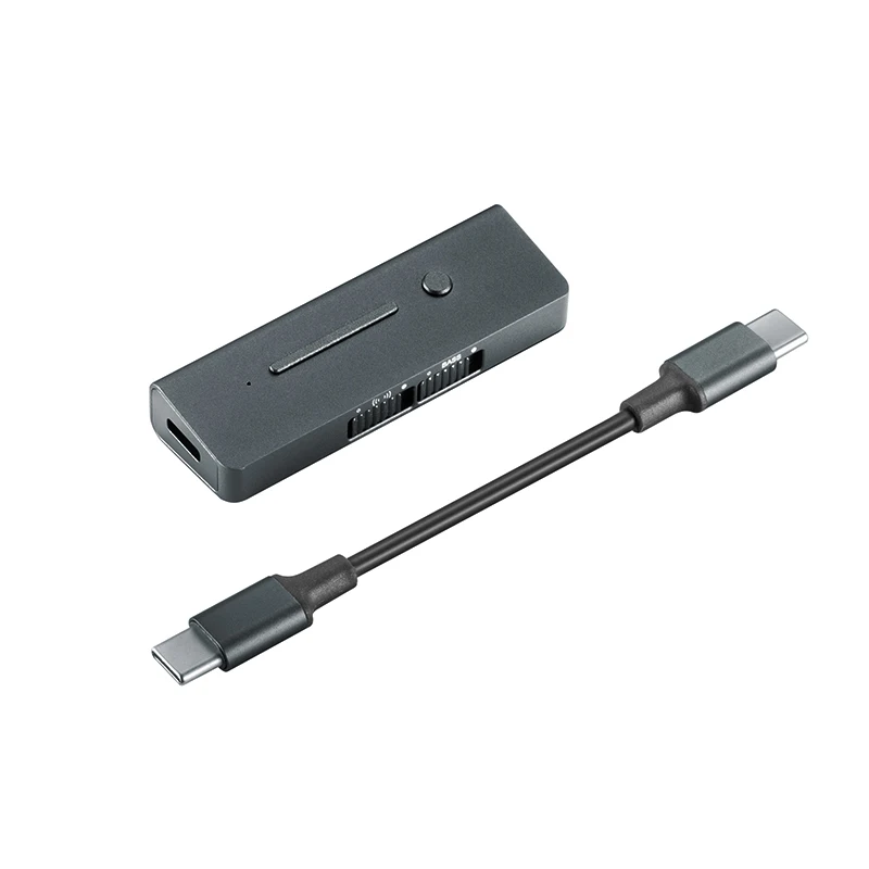 XDuoo Link2 HIFI Nešiojamų Dekodavimo Headphone AMP C Tipo USB DAC ESS9118EC Chip Bass Boost Su 150mW Produkcija PC Išmaniųjų Telefonų