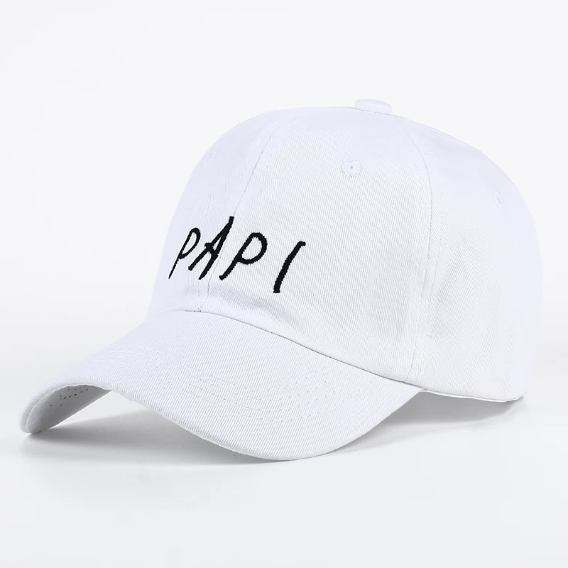 VARNAS naujas PAPI siuvinėjimas medvilnės beisbolo kepuraitę vyrai moterys mados papi tėtis bžūp Hip-hop snapback kaulų bžūp skrybėlės 6 stilius