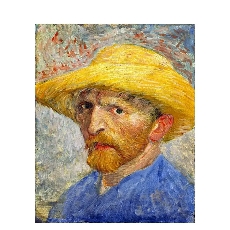 Van Gogh Aliejaus Tapybos Skaičius Portretas Akrilo Dažų Suaugusiems 
