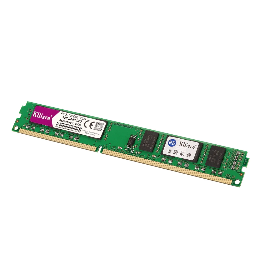 Kllisre naujas DDR3 2GB 1333MHz Darbalaukio RAM atminties non-ECC CL9 1,5 V Sistema Aukšto Suderinama