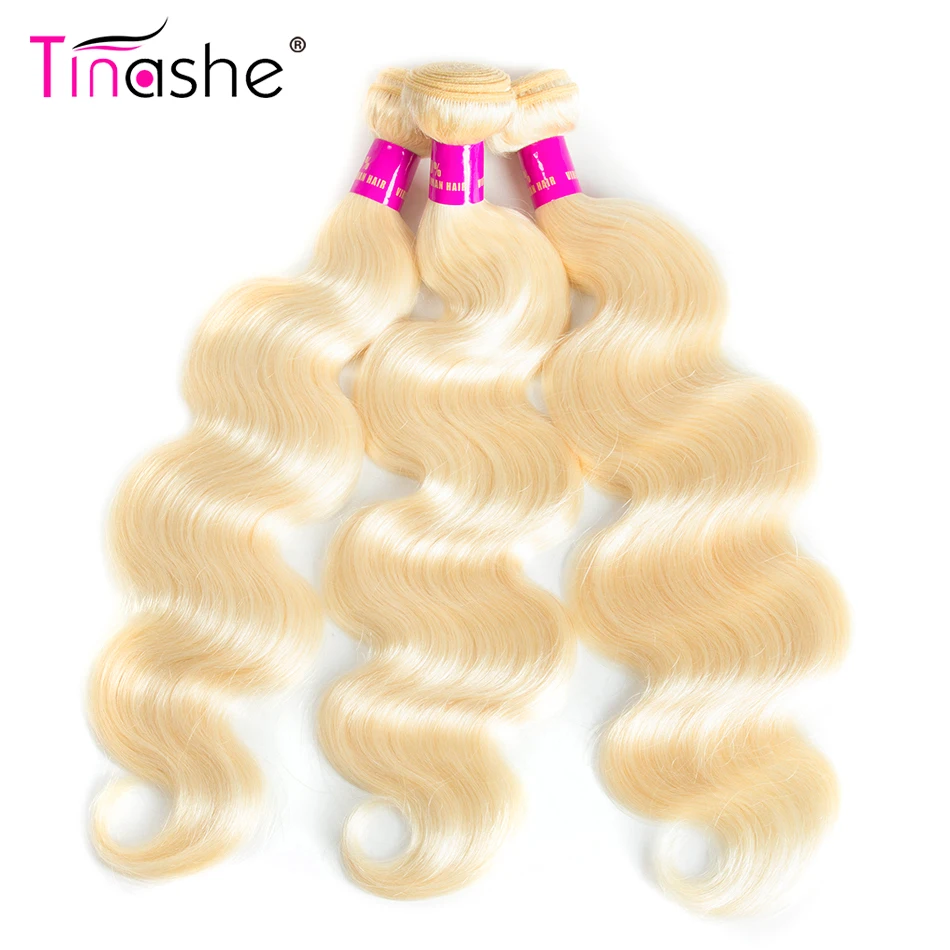 Tinashe Plaukų 613 Ryšulius Su Priekinės Brazilijos Kūno Wave 3 Ryšulius Su Uždarymo Remy Šviesūs Žmogaus Plaukų Ryšulius Su Priekinės