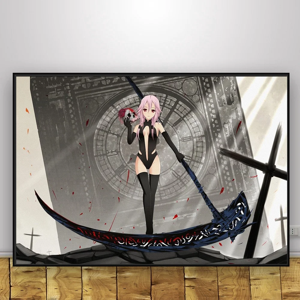 Guilty Crown Girl Anime Art Silk Plakato Spauda Sienos Nuotraukas Namų Dekoro