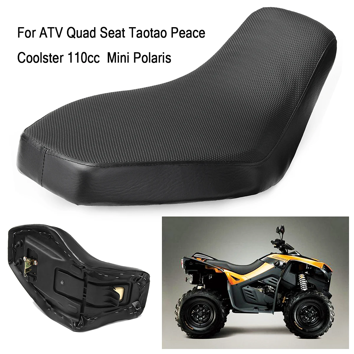 Putų Quad Sėdynės Pagalvėlė Padengti Vaikams Mini/Polaris ATV Quad Sėdynės Taotao Taikos Coolster 110cc