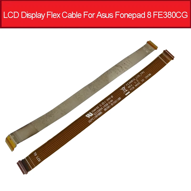 Originali LCD Ekranu Flex Kabelis Asus Fonepad 8 FE380CG LCD FPC Jungtis, Flex Juostelės atsarginės Dalys