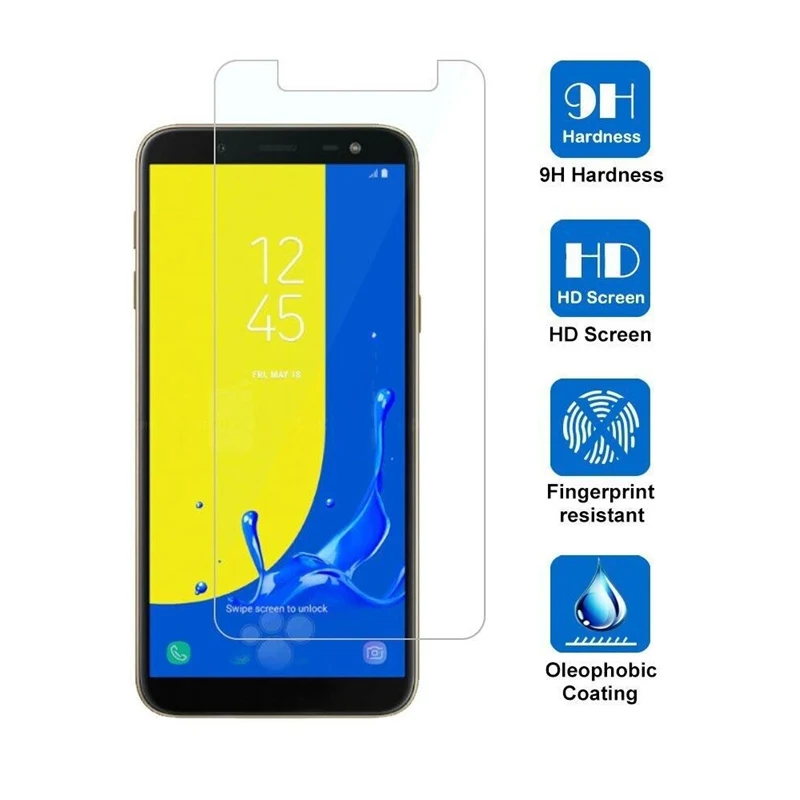 10vnt 2.5 D Grūdinto Stiklo Samsung Galaxy A01 A21 A31 A41 A51 A61 A71 A81 A91 M40 M50 Screen Protector Anti-Scratch Su dėžute