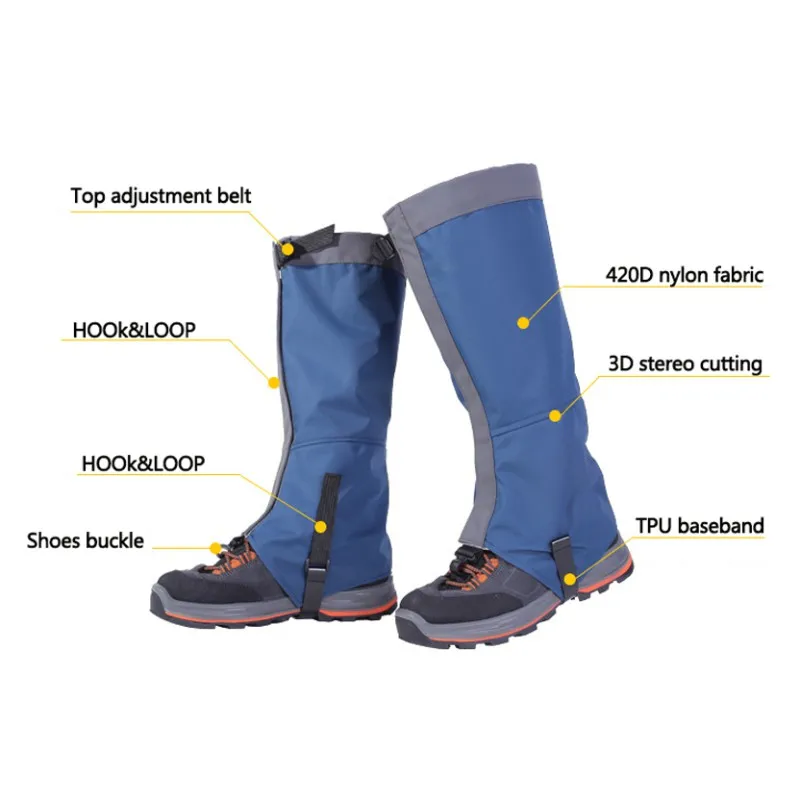 Aukštos kokybės Lauko Sniego Kneepad Slidinėjimas Getrai Pėsčiųjų Laipiojimo Kojų Apsauga Apsaugos Sporto Saugos Vandeniui Kojų Šildytuvus