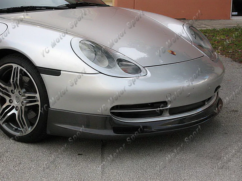 Automobilių Priedai, Anglies Pluošto Priekinės Lūpos Tinka 1999-2001 m 911 996 GT3 EURO Stiliaus Priekinis Bamperis Mažesnis Splitter Lūpų