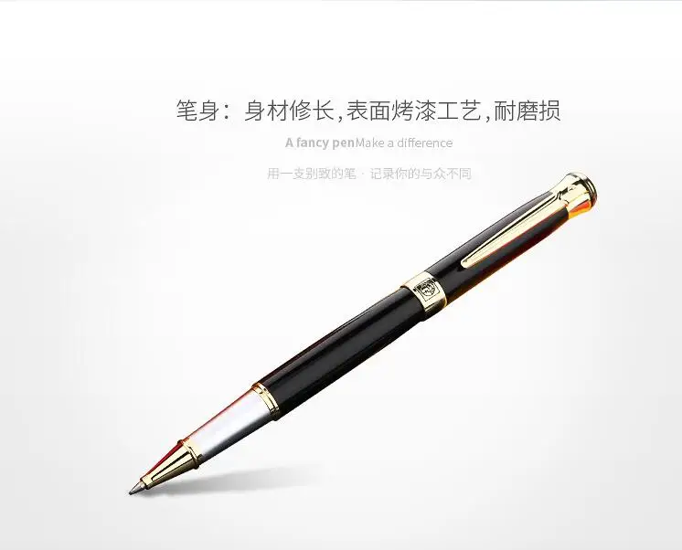 PICASSO 903 gelio rašiklis prabanga sklandžiai parašas kamuolys tušinukas/0,5 mm, juodos spalvos rašalo/factory tiesioginių pardavimų apimtis
