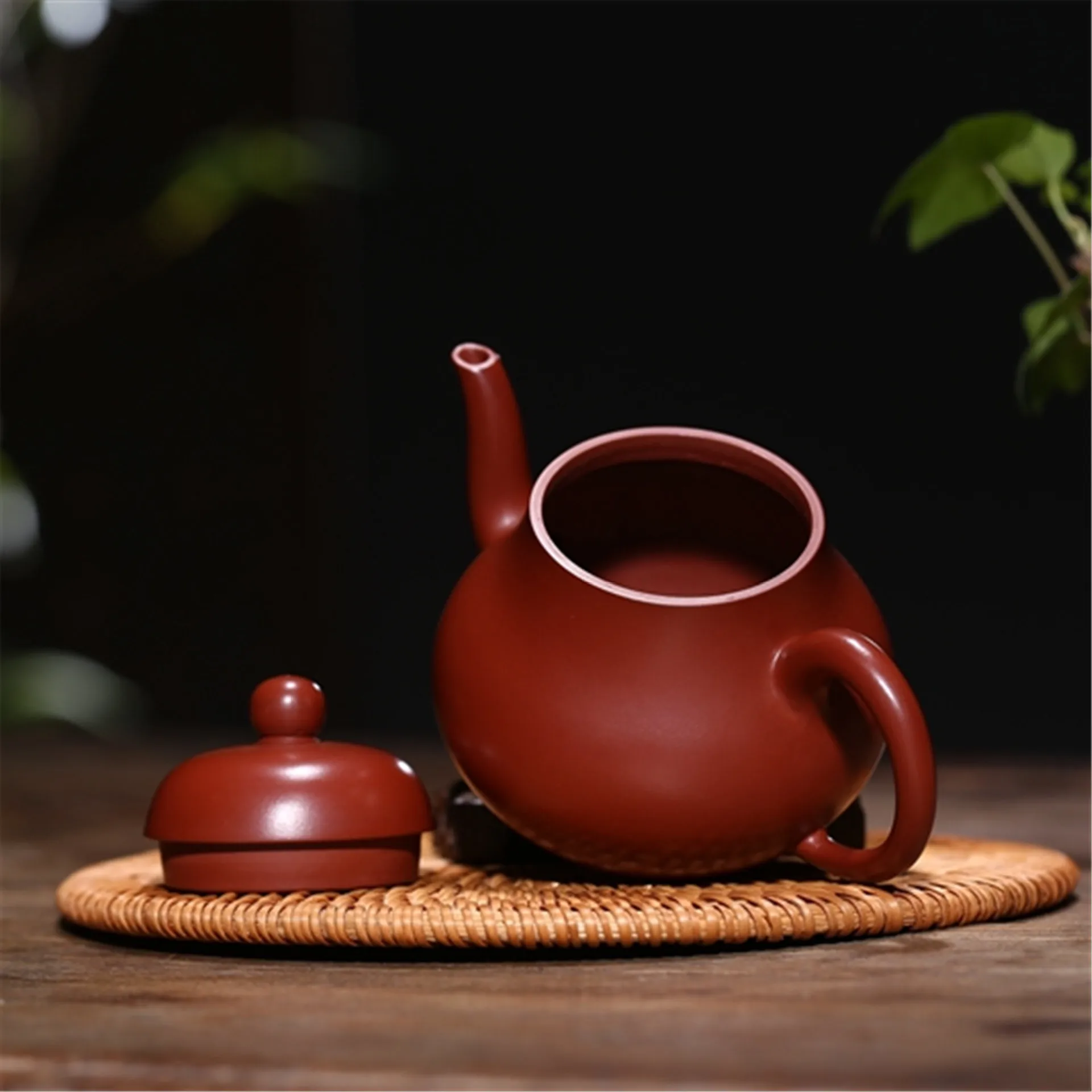 Big Red hong pao Purvo Įrengimo Arbatos Puodą Yixing Purply Molio Arbatinukas Kinijos Kongfu Arbatos Puodai 170ml Teaware