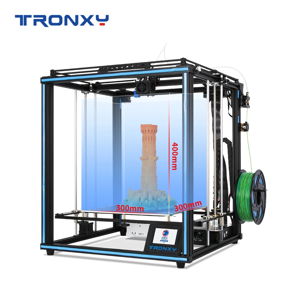 Tronxy X5SA 3D Spausdintuvas 24V Maitinimo XY 