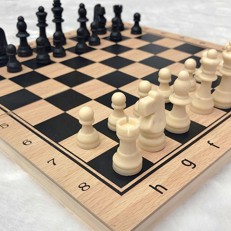 4 Dydžių Magnetinės Medinės Sulankstomos Šachmatų Rinkinį Veltiniai Žaidimo Lentos Interjero Saugojimo Dovana Suaugusiems, Vaikams, Šeimos Žaidimas Šachmatai Mediniai Valdyba