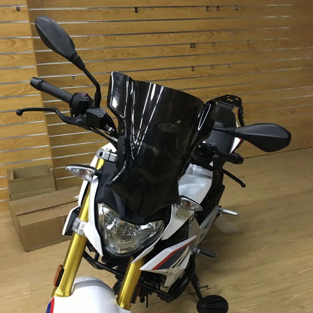 BJMOTO Motociklo Aukščio Vėjo Ekranas Stiklas, Skirtas Yamaha MT03 MT25 MT07 FZ07 MT09 FZ09 FZ1 FZ8 YZF R6 SR400
