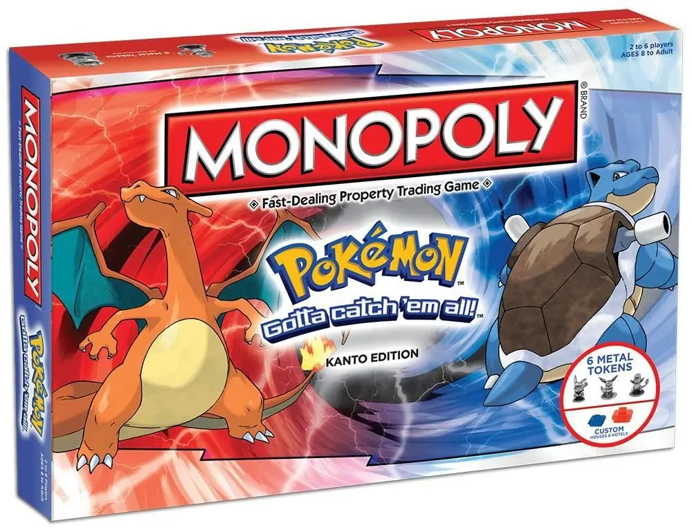 Hasbro Monopolis Pokemon Monopolis Collector 's Edition