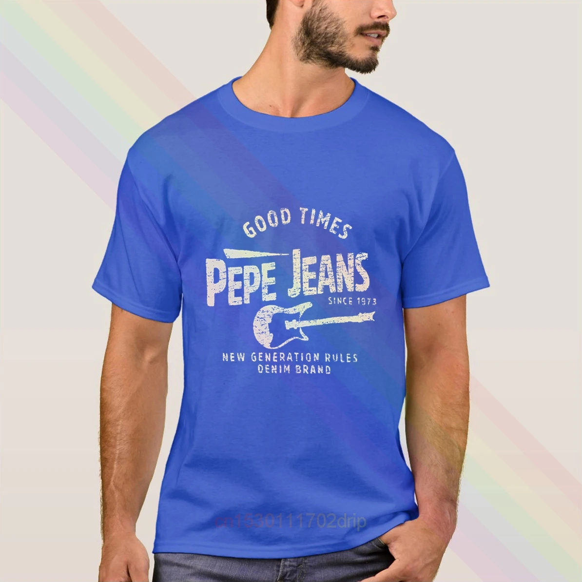 2020 Naujausias Retro Pepe-Jeans-Londono Laiku T-Shirt Vasaros vyriški trumpomis Rankovėmis Populiarus Tees Marškinėliai Topai Unisex