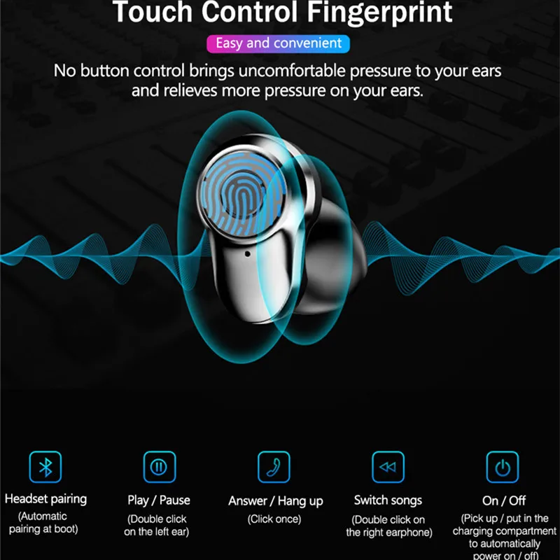 Naujos technologijos, Mini TWS Touch Kontrolės TWS 