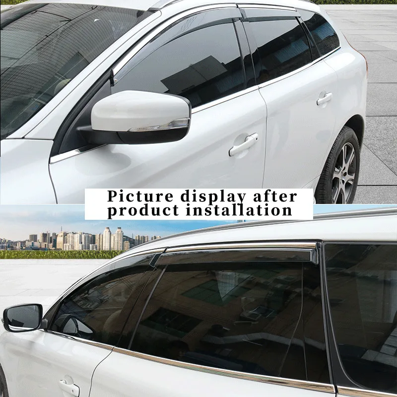 Volvo XC90 langų skydelius automobilių lietaus apsauga verstuvai, markizės apdaila padengti šildomi automobilių optikos priedai, dalys 2008-2020