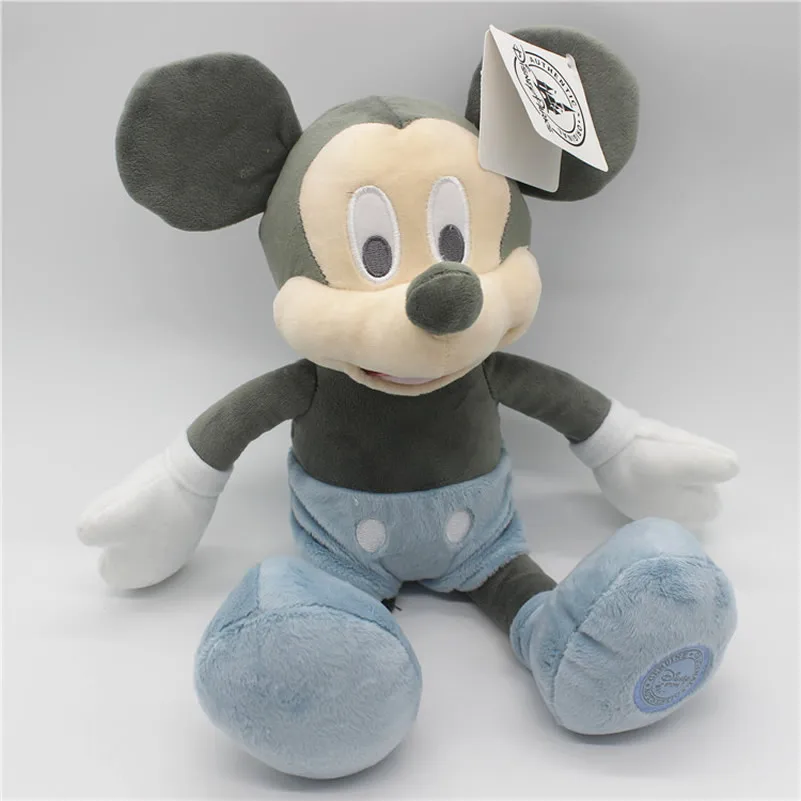 35cm Disney Klasikinis Retro Peliukas mikis Ir Minnie Mouse Pliušiniai Žaislai Įdaryti Minkštos Lėlės Vaikams Gimtadienio Dovana