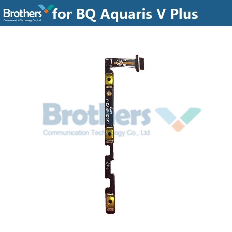 Už BQ Aquaris V Plus Power Flex Kabelis garso Mygtukai Flex Kabelis BQ Aquaris V Plus Power On Off Flex Kabelis Telefono Pakeitimo