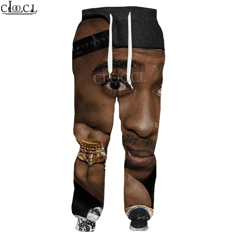 HX Hip-Hop Reperis Amaru Shakur 2pac Tupac Kelnės Vyrams, Moterims 3D Spausdinimo Harajuku Mados Kelnės Rudenį Streetwear Sweatpants