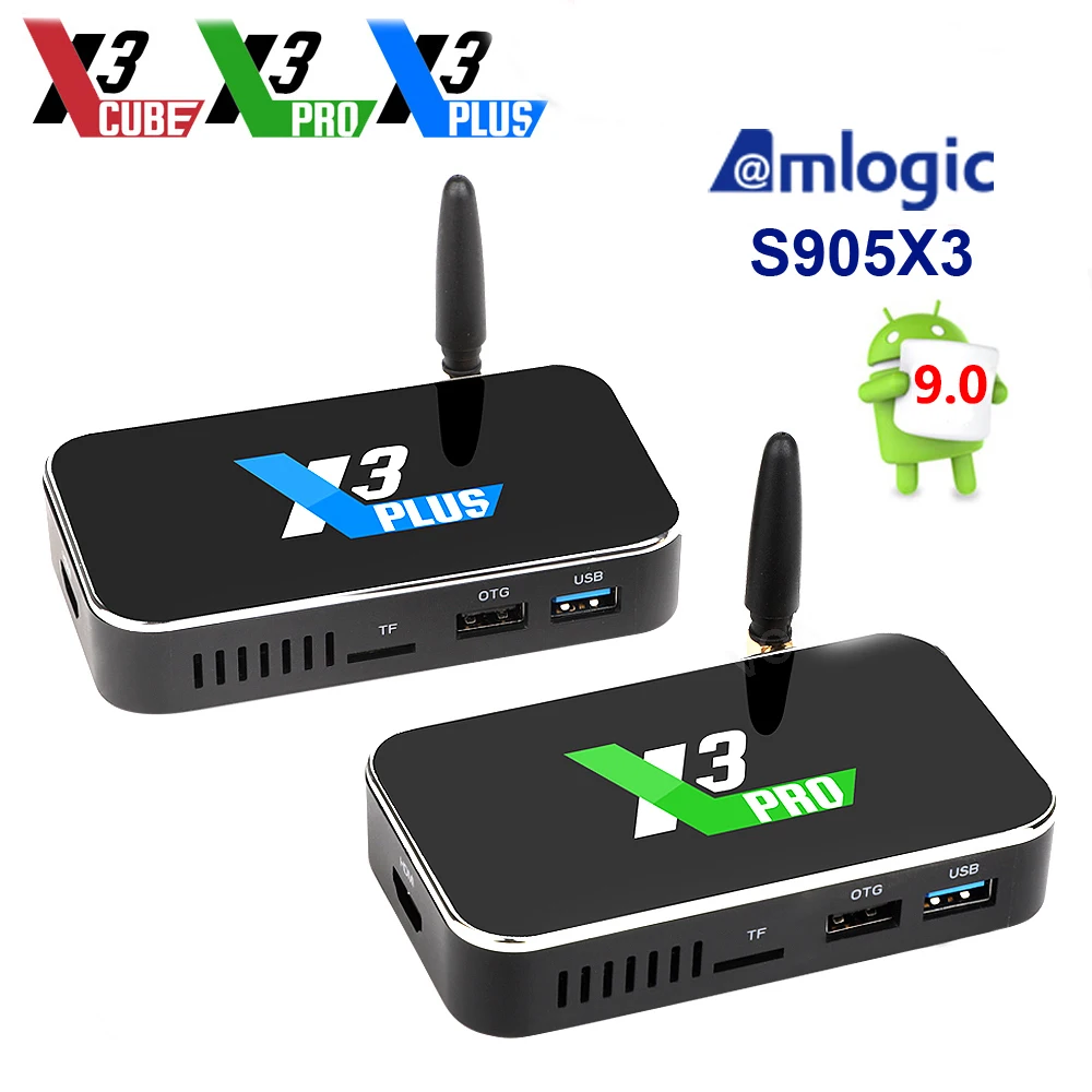 UGOOS X3 PLIUS Amlogic S905X3 TV Box 