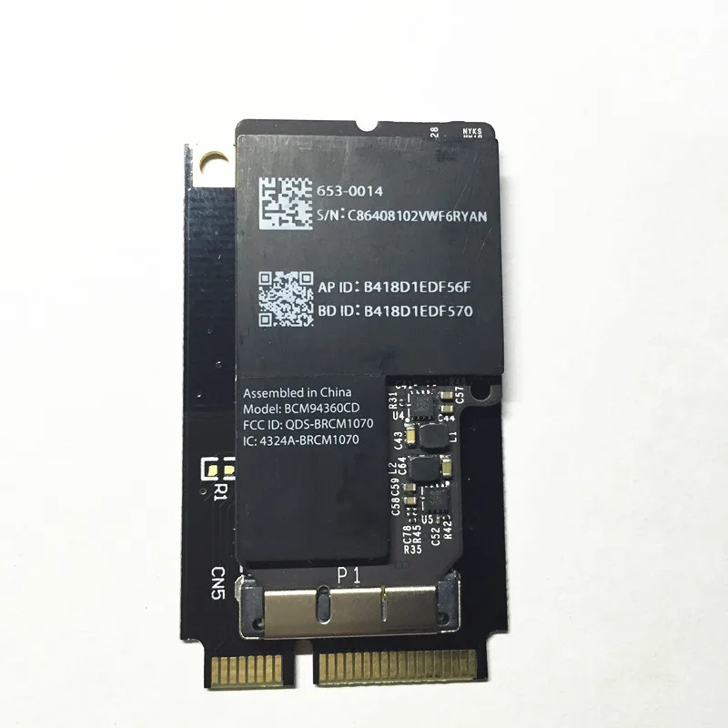 Broadcom BCM94360CD 802.11 ac mini WLAN, 