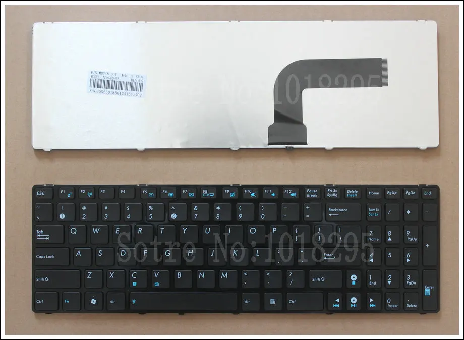 NAUJOS anglų kalbos Asus K53SV G73Sw G73Jw K52D K52DR K52DY K52JK K52JR K52JT K52JU K52JV K53SC MUMS nešiojamojo kompiuterio klaviatūra