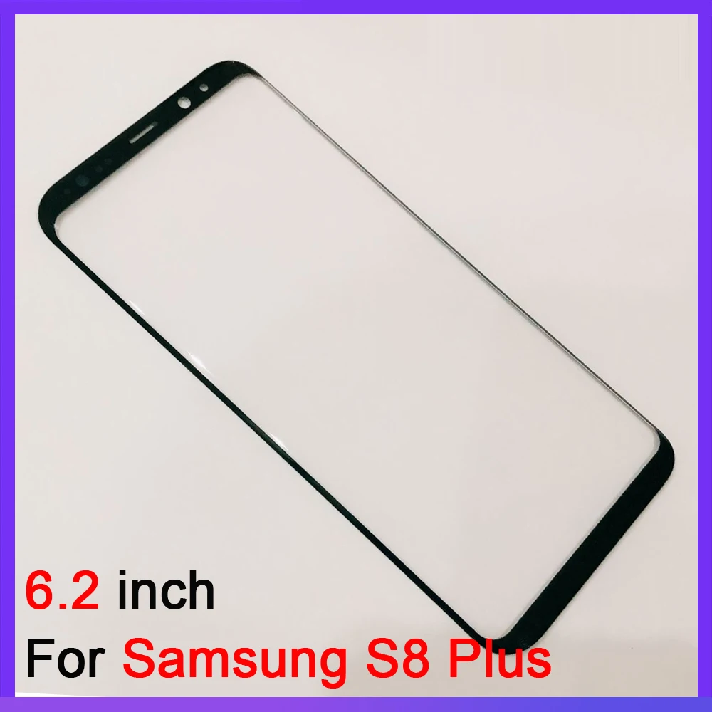 LCD Ekranas Jutiklinis Skydelis Priekinis Stiklas Samsung Galaxy S8 S8 S9 Plus Plus Pastaba 8 9 Pastaba Skydelio, Priekinės Stiklo Jutiklinis Ekranas