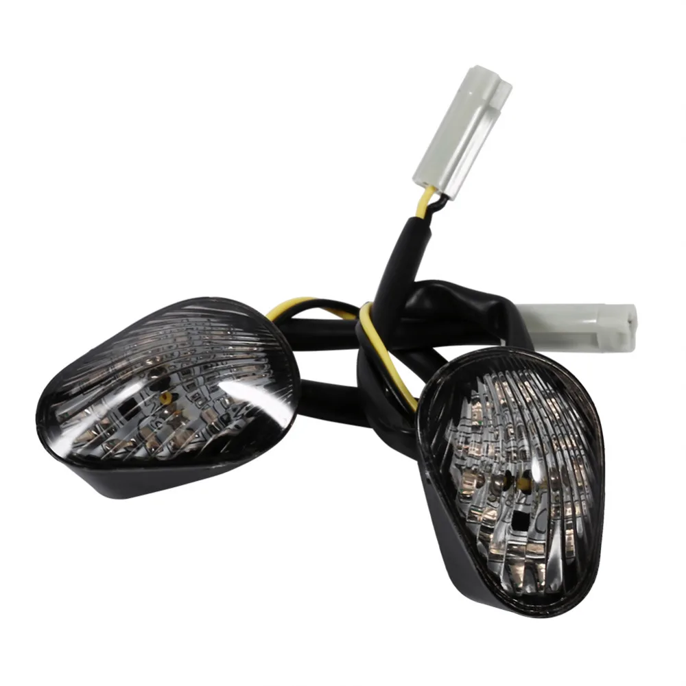 2 VNT Motociklo LED Posūkio Signalo Lemputė Vandeniui Gintaro Led Indikatorius, Indikatorių 