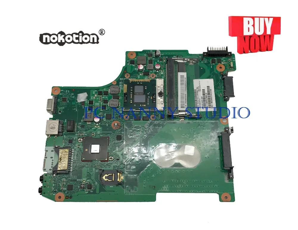 PCNANNY V000238010, skirtas Toshiba Satellite C600 C640 C645 nešiojamas plokštė 6050A2423901 HM55 DDR3 su cpu išbandyti