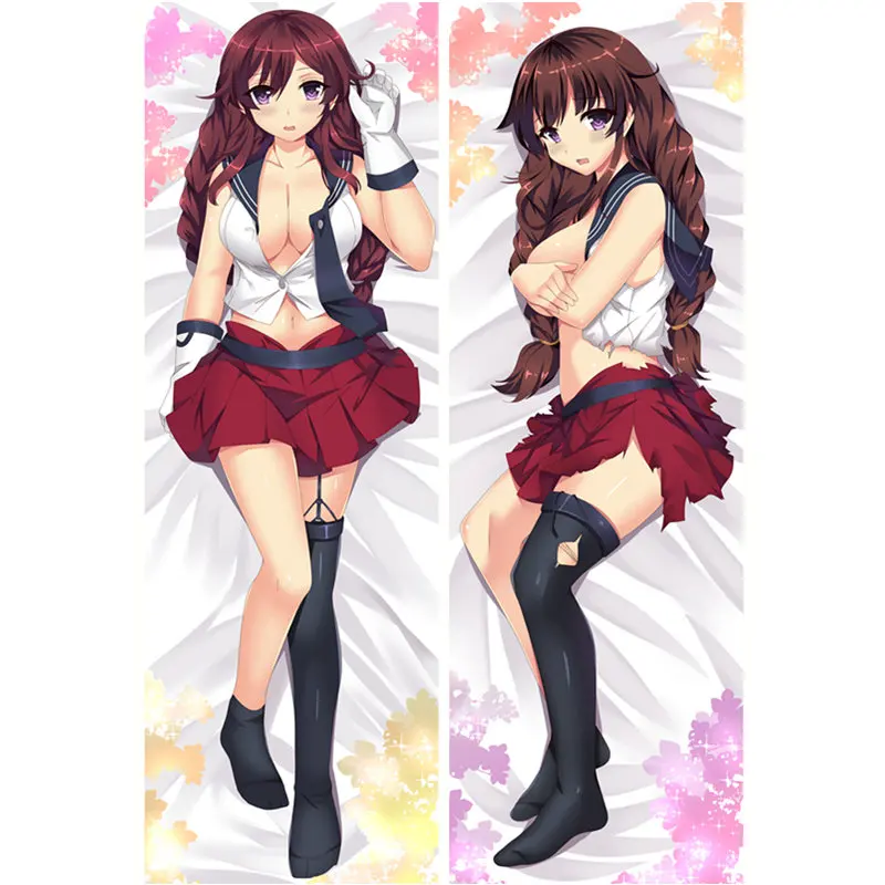 Anime Kantai Surinkimo pagalvių užvalkalus Dakimakura atveju Sexy girls 3D dvipusis Patalynės Kūno Hugging užvalkalas Dovanų KC09