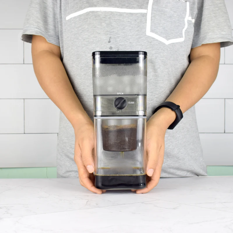 Vandens Lašinamas Kavos virimo aparatas Kavos Dripper Puodą Ledas Šaltas Užvirinti Kavos Aparatas, mažų namų ūkio lašelinę šaltos kavos/arbatos gamintojas